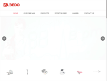Tablet Screenshot of albedogroups.com